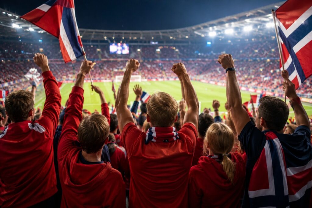 Supporters de la Norvège