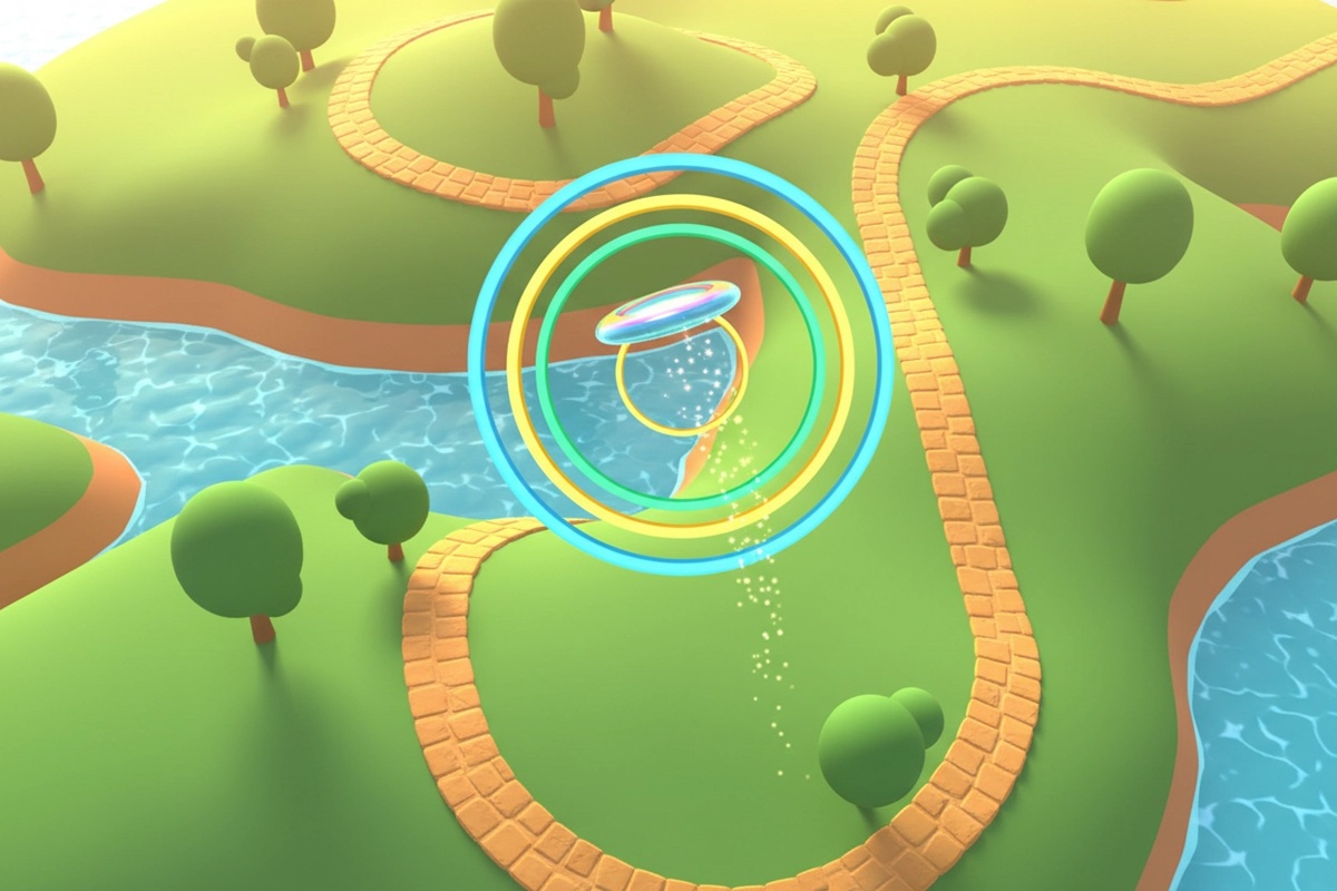 Gameplay d’un jeu comme Frisbee Forever 2