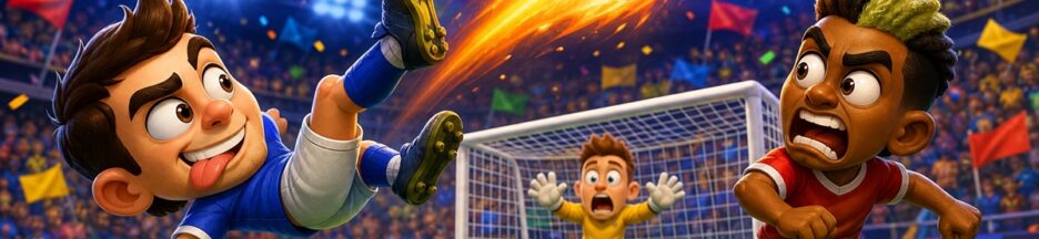 Gameplay du jeu mobile Funny Soccer