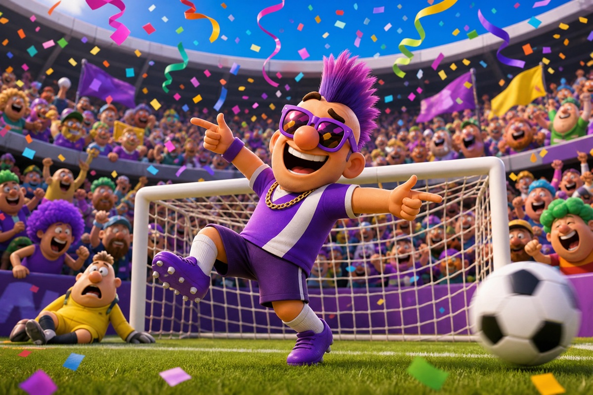 Gameplay du jeu mobile Funny Soccer