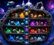 Idle Miner Space Rush : développez votre empire spatial sur smartphone