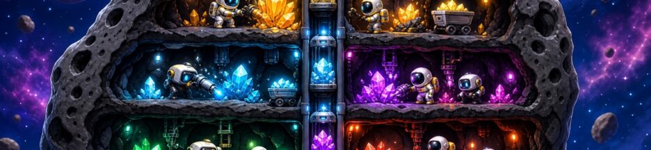 Gameplay d’un jeu comme Idle Miner Space Rush