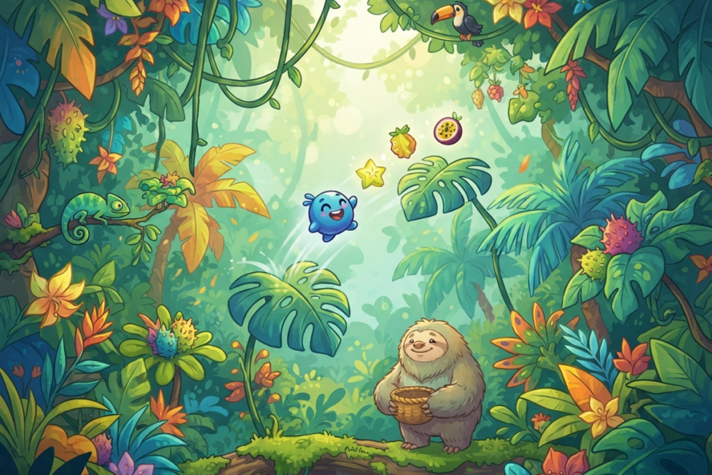 Gameplay d’un jeu similaire à Poinpy