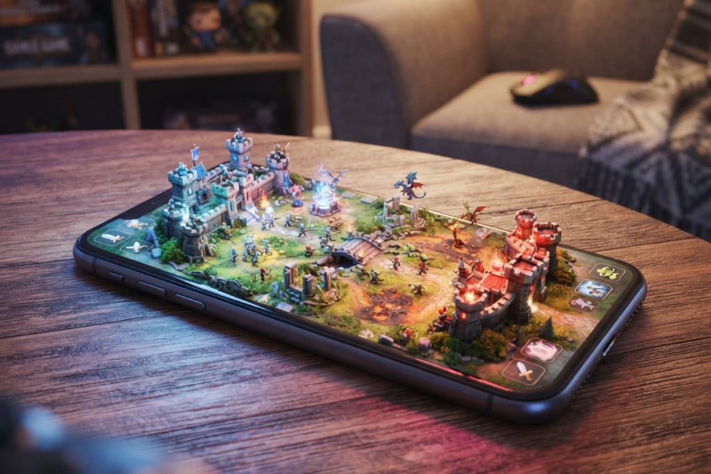 Un jeu mobile similaire à Clash Royale