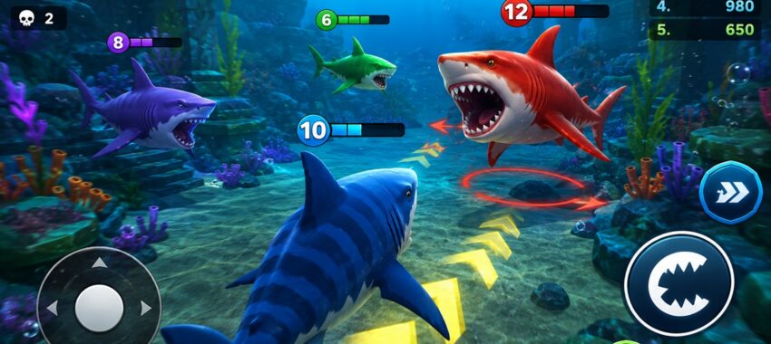 Hungry Shark Arena Summer Feast : un jeu pour dominer l&rsquo;océan