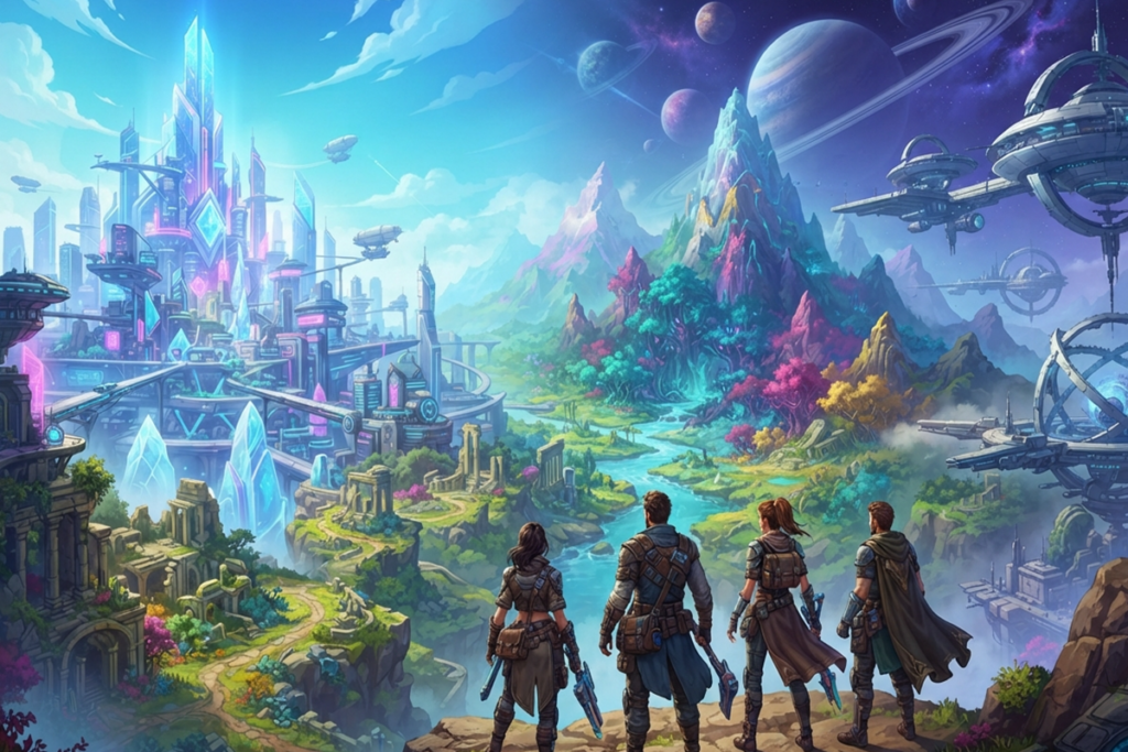 Gameplay d’un jeu ARPG dans l’univers d’HoYoverse