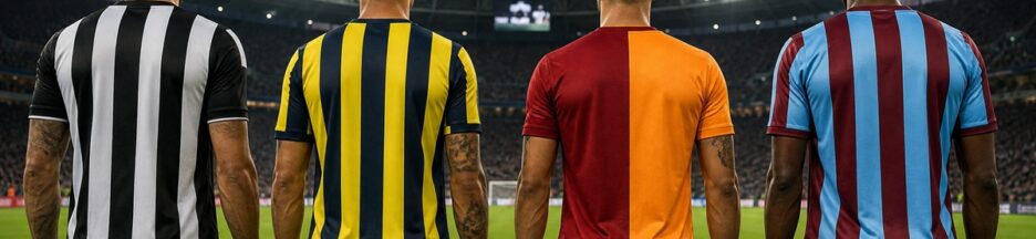 Illustration de 4 joueurs de la Süper Lig