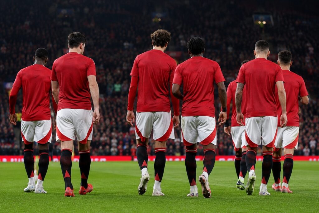 Illustration joueurs de Manchester United