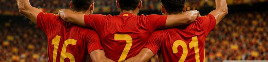 Trois joueurs de l’Espagne