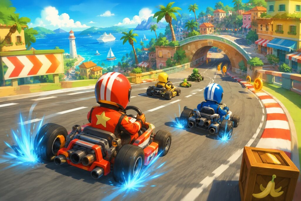 Illustration du jeu Mario Kart Tour