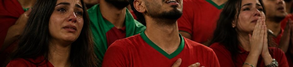 Les supporters du Maroc