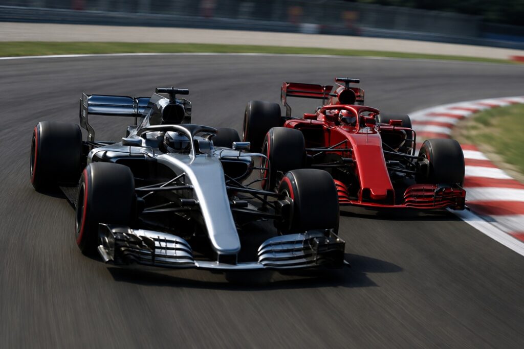 Duel Mercedes-Ferrari
