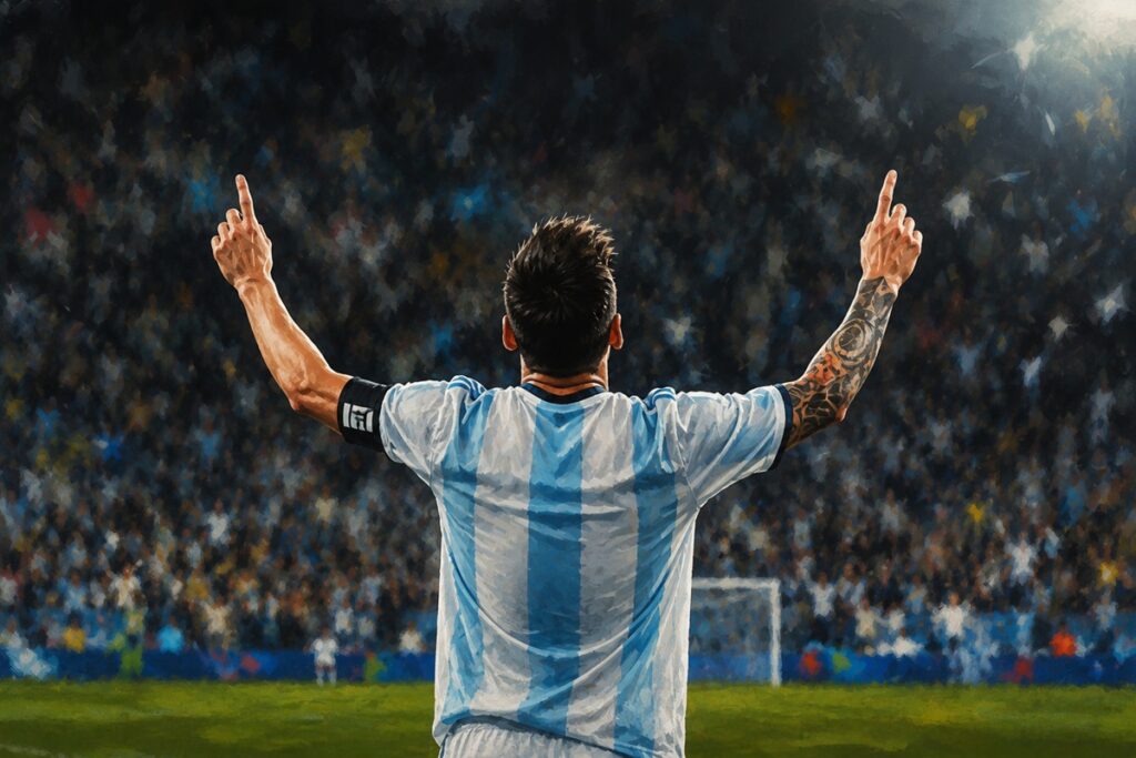 Illustration de Lionel Messi