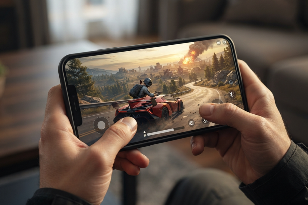 Un jeu similaire à PUBG Mobile sur smartphone