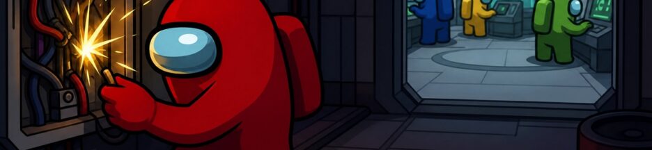 Gameplay d’un jeu mobile comme Red Impostor