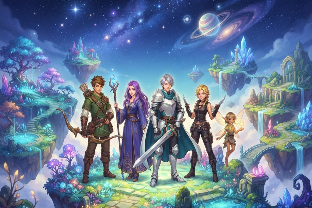 Gameplay d’un combat RPG comme Star Sailors
