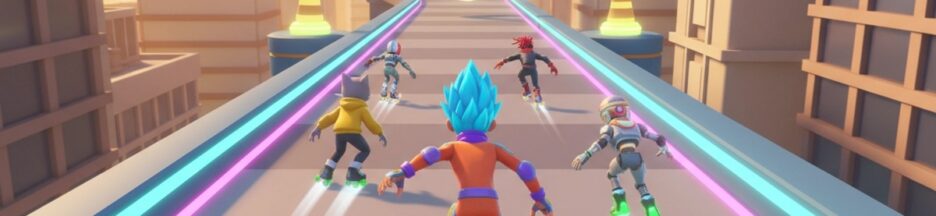 Gameplay d’un jeu comme Skate Rush