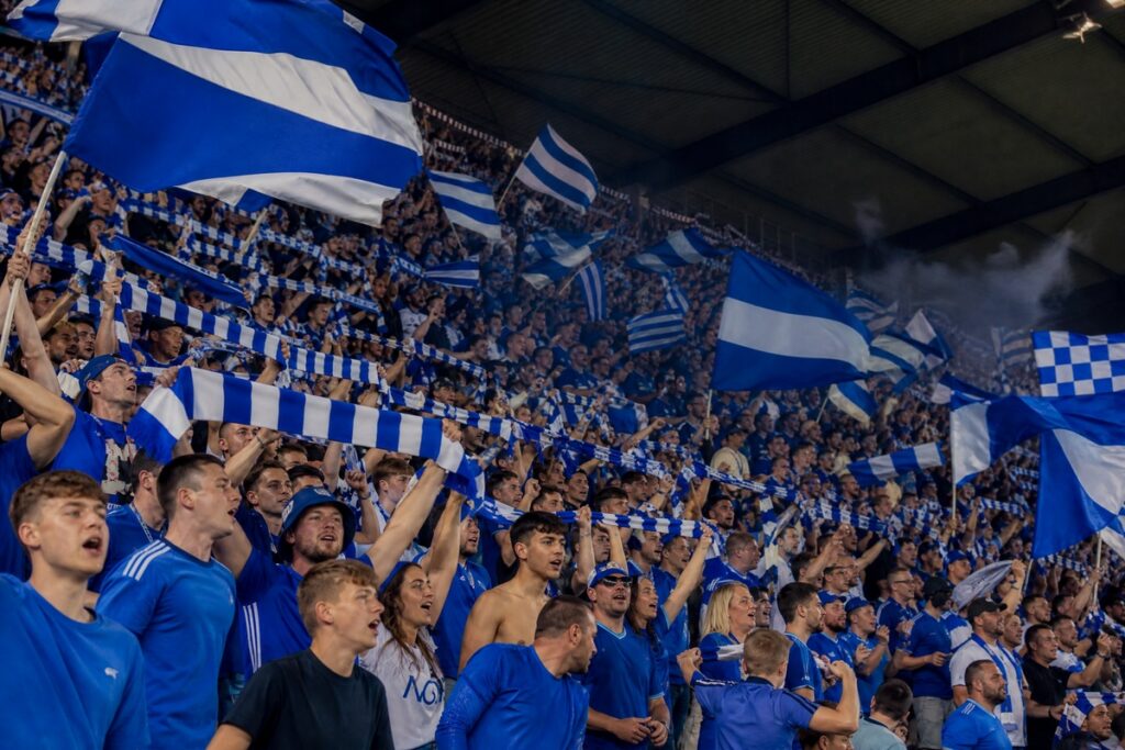 Les supporters du Racing Club de Strasbourg