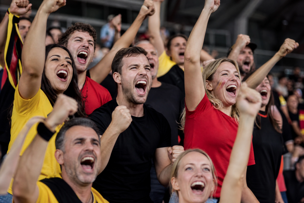 Les supporters de l’Allemagne