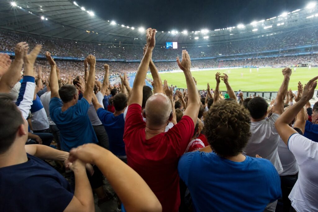 Les supporters des Bleus