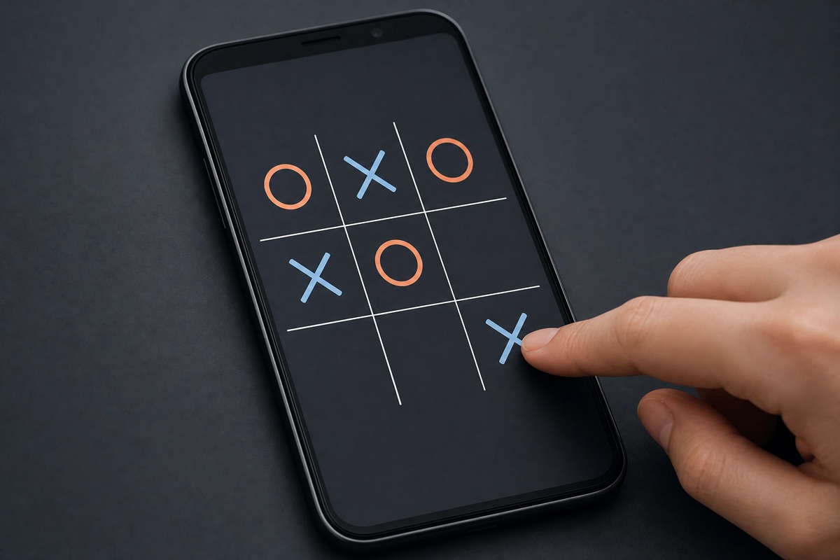 Gameplay d’un jeu comme Tic Tac Toe Evolved