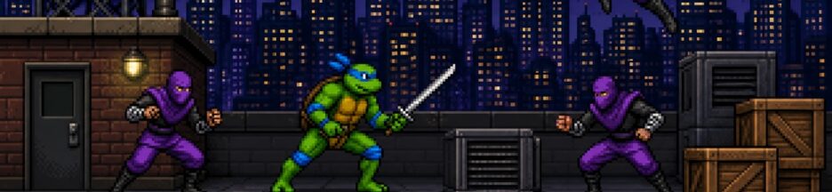 Gameplay d’un jeu comme TMNT: Epic Mutant Missions