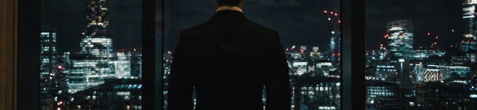 Un agent secret aperçu de dos