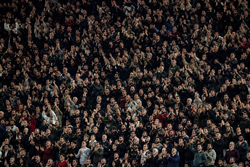 Les supporters de l’AC Milan