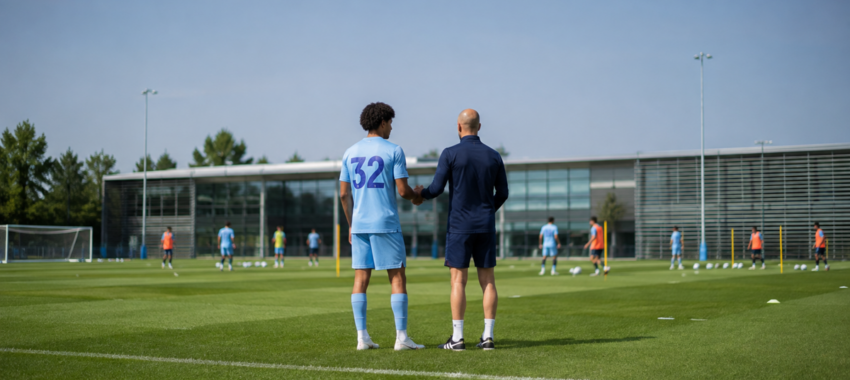 Ayyoub Bouaddi a rejoint le club de Manchester City