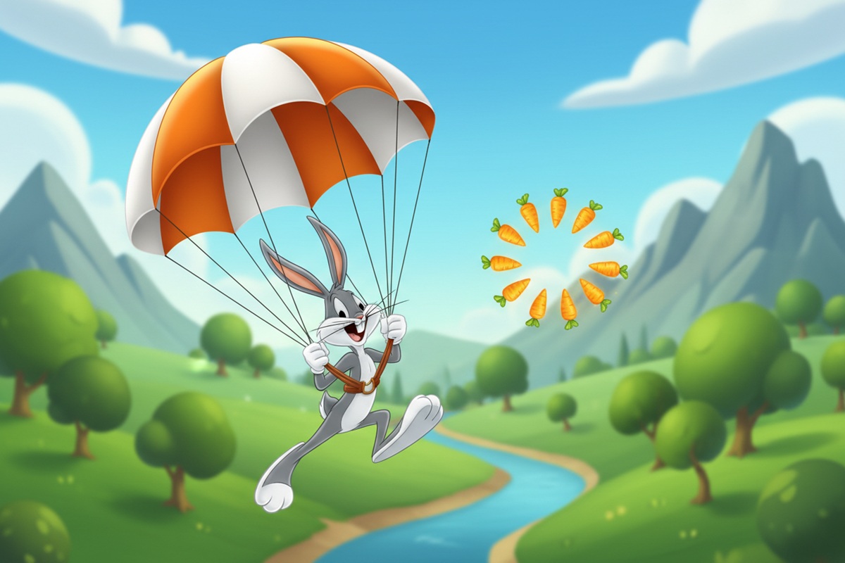 Gameplay d’un jeu comme Looney Tunes Fearless Flier