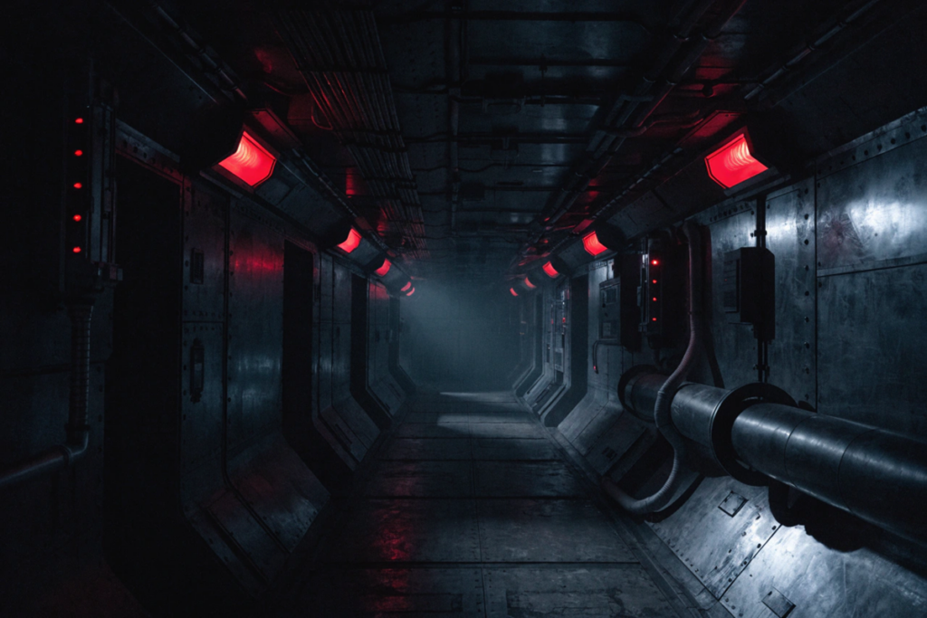 planète désertique hostile vue de l'espace dans un préquel Alien de Ridley Scott