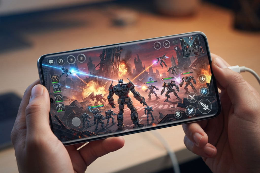 Un jeu mobile similaire à Transformers : Eternal War
