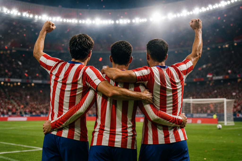 Joueurs de l’Atlético de Madrid