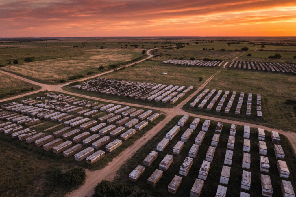 exploitation apicole évoquant l’univers d'Oklahoma Honey