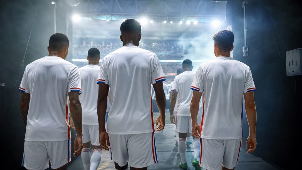 Les joueurs de l’OL
