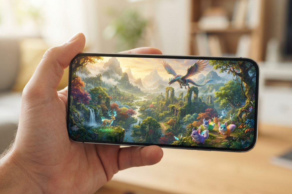 Un jeu comme Palworld sur mobile