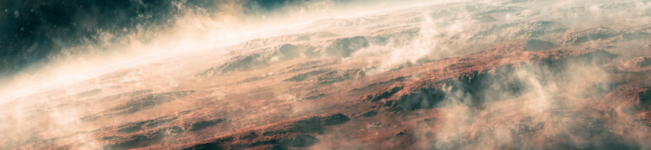 couloir spatial sombre éclairé en rouge évoquant l'atmosphère de la saga Alien