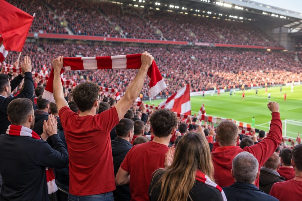 Supporters de Liverpool