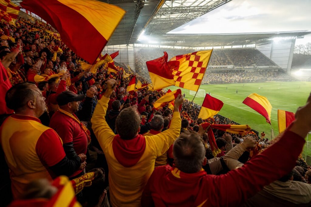 Les supporters du RC Lens