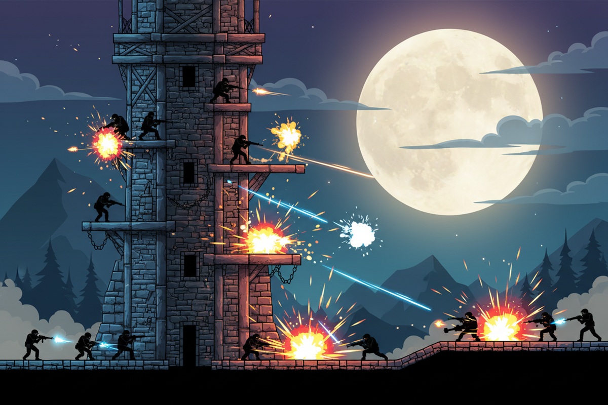 Gameplay d’un jeu comme SWAT Force v/s Terrorists 