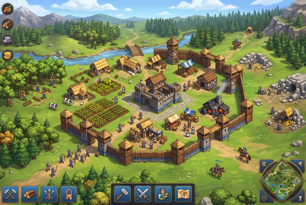 Gameplay d’un jeu comme Age of Empires