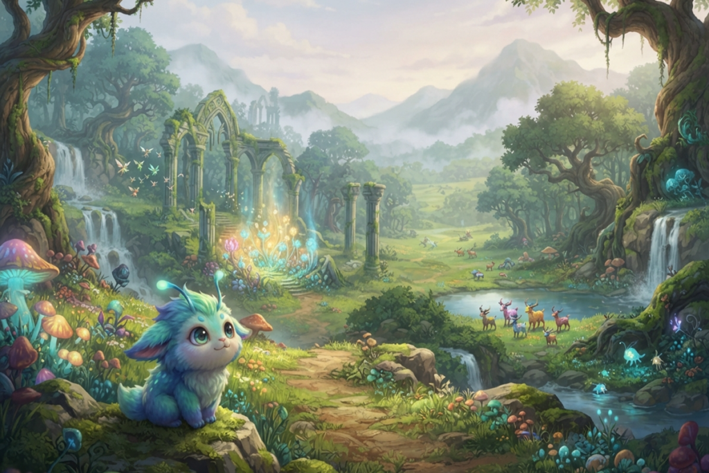 Gameplay d’un jeu de collection comme Aniimo