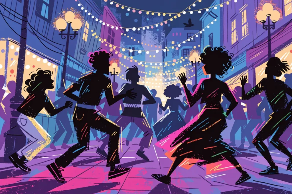 Illustration des ruelles de Séville, en écho au film Carmen l'oiseau rebelle 