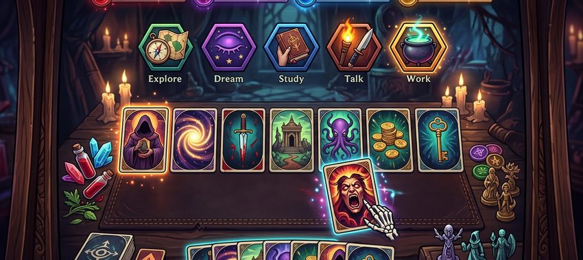 Cultist Simulator : jeu de cartes et univers mystérieux sur mobile