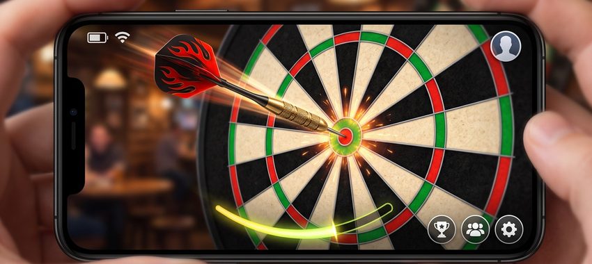 Darts Pro Multiplayer : jeu mobile qui met votre précision à l’épreuve