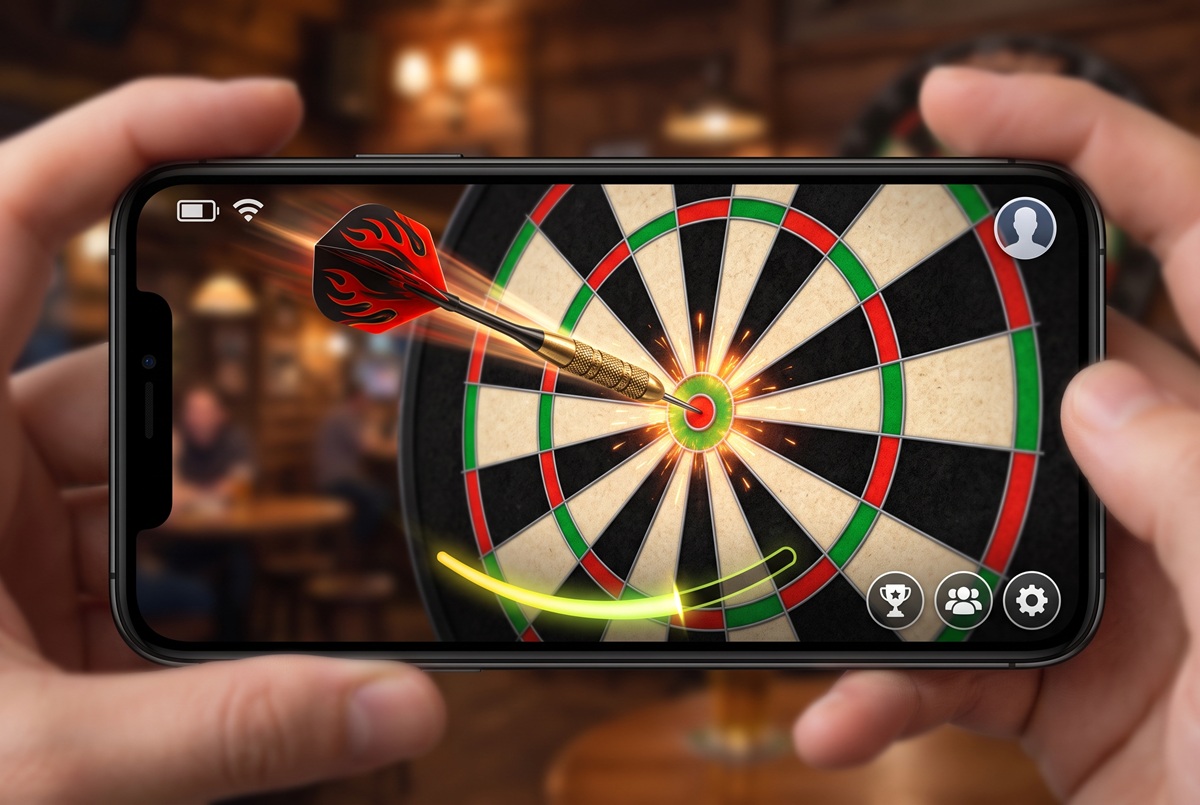 Gameplay d’un jeu comme Darts Pro Multiplayer