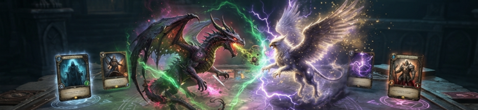 Gameplay d’un jeu de cartes à collectionner comme Hearthstone