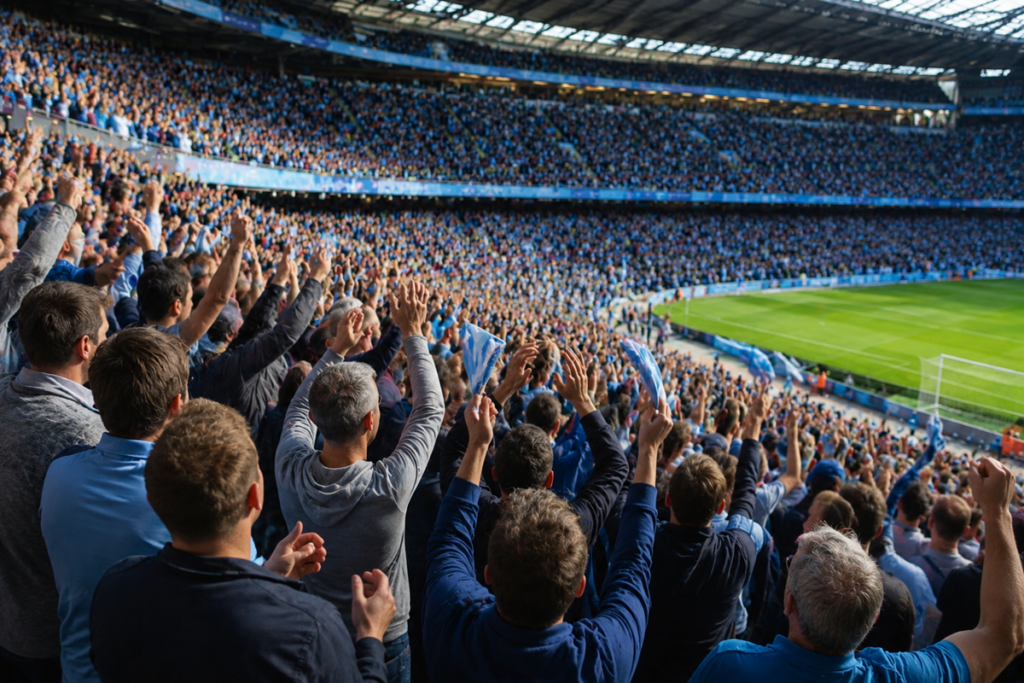 Supporters de Manchester City
