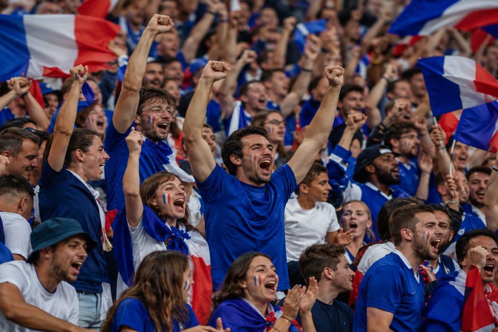 Supporters des Bleus