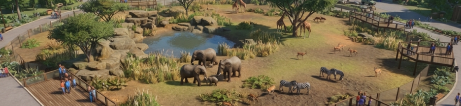 Gameplay d’un jeu comme Planet Zoo 2